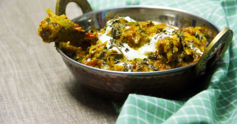 Fresh Methi Chicken/ Methi Murg Recipe