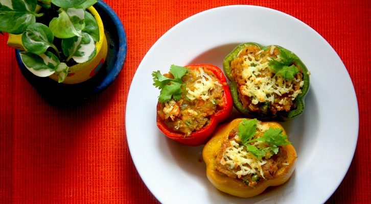 Baked Stuffed Bell Peppers Recipe