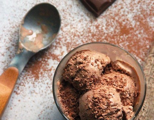 Chocolate Ice-cream (Egg-less)